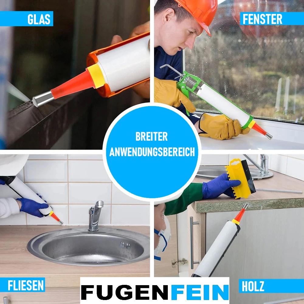 FUGENFEIN patronspisser silikonforseglingsdyser silikonspisser 20 fugemunnstykker