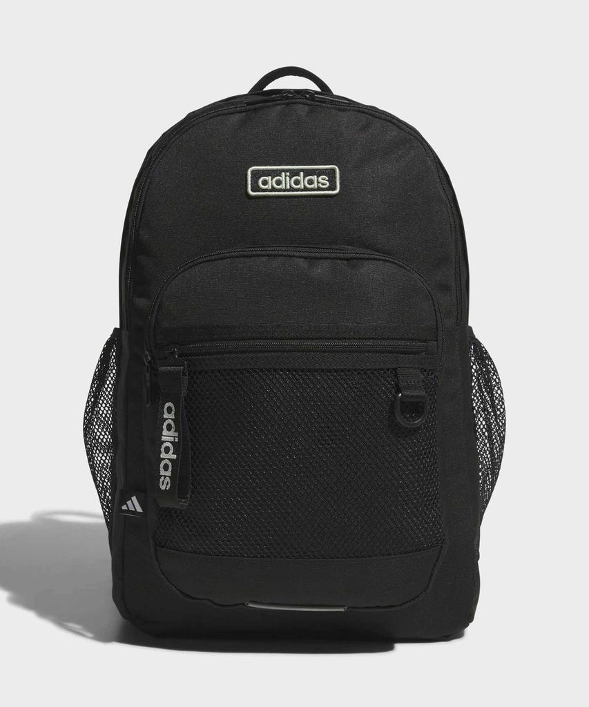 adidas Back To School Backpack Linear Logo - Black:Light Green / Ke7430