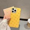 Ins Korean Cute Polka Dot Phone Case for iPhone 17 16 15 14 13 Pro Max 16Pro Stylish Aesthetic Shockproof Lovely Soft Back Cover