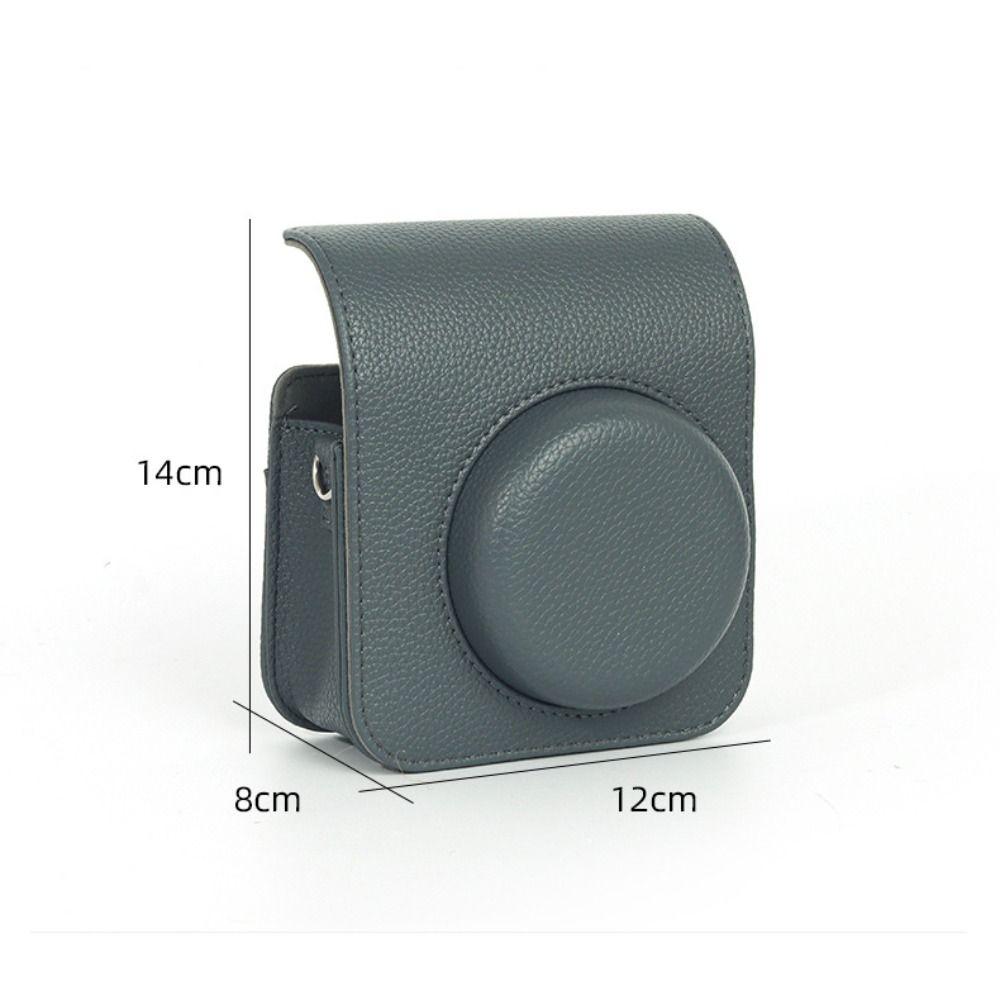 Anti Scratch Protective Cover PU Leather Storage Bag for Fujifilm Instax Mini 41 Travel