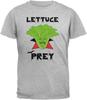 Halloween Vegetable Lettuce Let Us Prey Dracula Funny Mens T Shirt