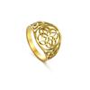 Skyrim Vintage Celtics Knot Rings Women Men Stainless Steel Geometric Ring Witchcraft Amulet Jewelry Gift for Mother Lover