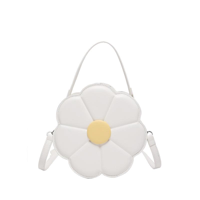 Summer bag 2025 new small fresh literary chain flower foreign shoulder candy color crossbody small round bag girl