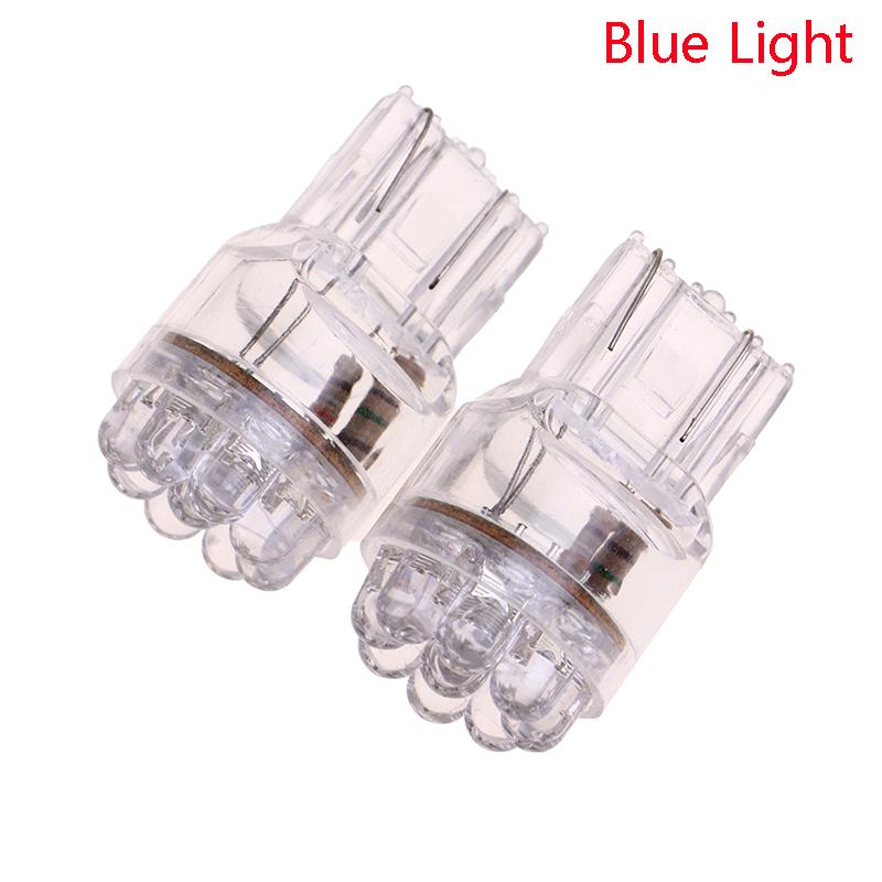2Pcs/pack DC 12V T20 7443 7440 9LED Car Brake Light Bulb Auto Stop Turn Signal Light Lamp Auto Car Signal Light Lamp LED Bulbs Bulbs 7