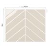Waterproof Wallpaper Self-adhesive Wall Tile Peel and Stick Backsplash  for Kitchen Bathroom