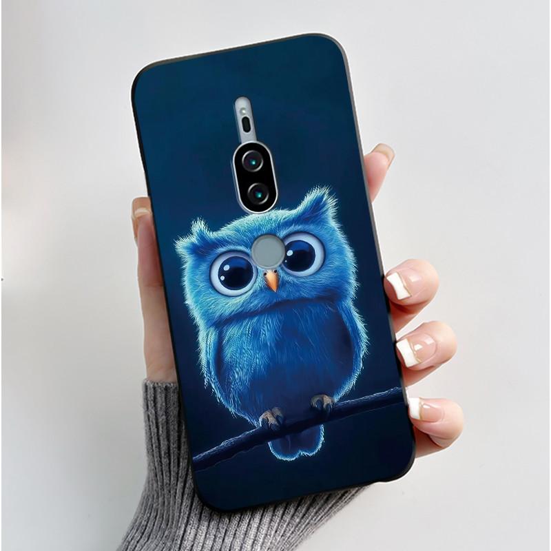 For Sony Xperia XZ2 Premium SO-04K SOV38 XZ2Premium Case Luxury Cute Cool Boys Girls Black Soft Silicone Back Cover TPU Housing