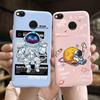 For Cover Xiaomi Redmi 4X Phone Case 2023 New Fashion Black Cat Sky Astronaut Back Bumper Soft Silicone TPU For Redmi4x 4 x