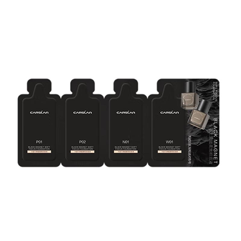 Carslan Black Magnetic Soft Focus Foundation Trial Set