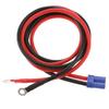 EC5 To Ring Adapter Cable Terminal 10A for Car Jump Start/Car Connection, Practical 0.95m