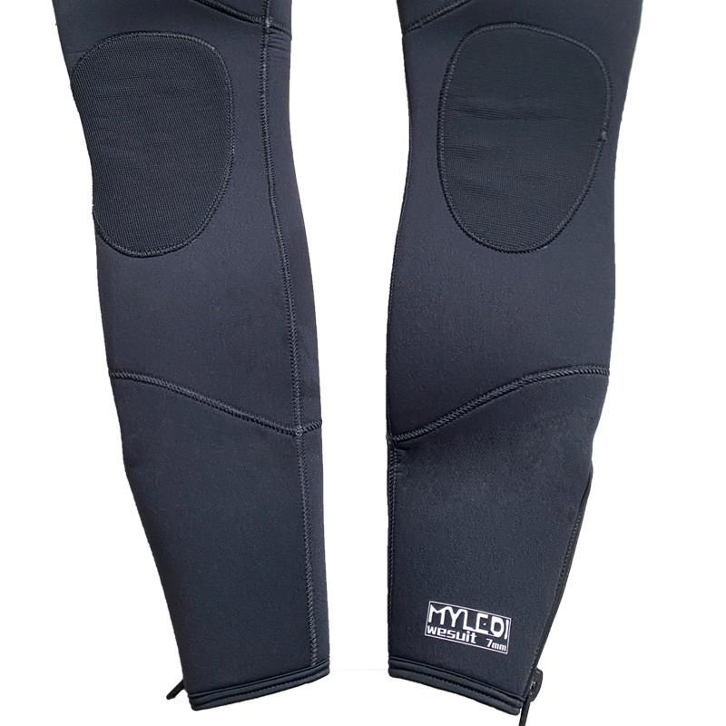7mm Neoprene Wetsuit Full Body Front Zip Hooded Scuba Diving Snorkeling Swimming Warmth