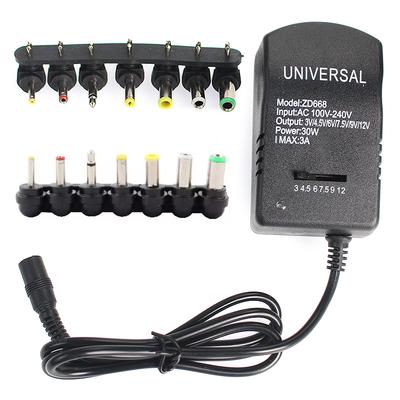 Adaptor Reglabil Alimentator Încărcător Multi Tensiune AC 220V LA DC 3V 4.5V 6V 7.5V 9V 12V EU US Adaptor Convertor Ștecher 7 30W