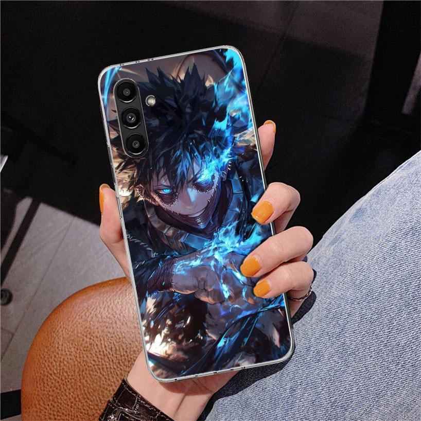 Dabi MHA My Hero A-Academy Phone Case For Samsung Galaxy A17 A16 A15 A14 A13 A57 A56 A55 A54 A53 A37 A36 A35 A34 A33 A26 A25 A24