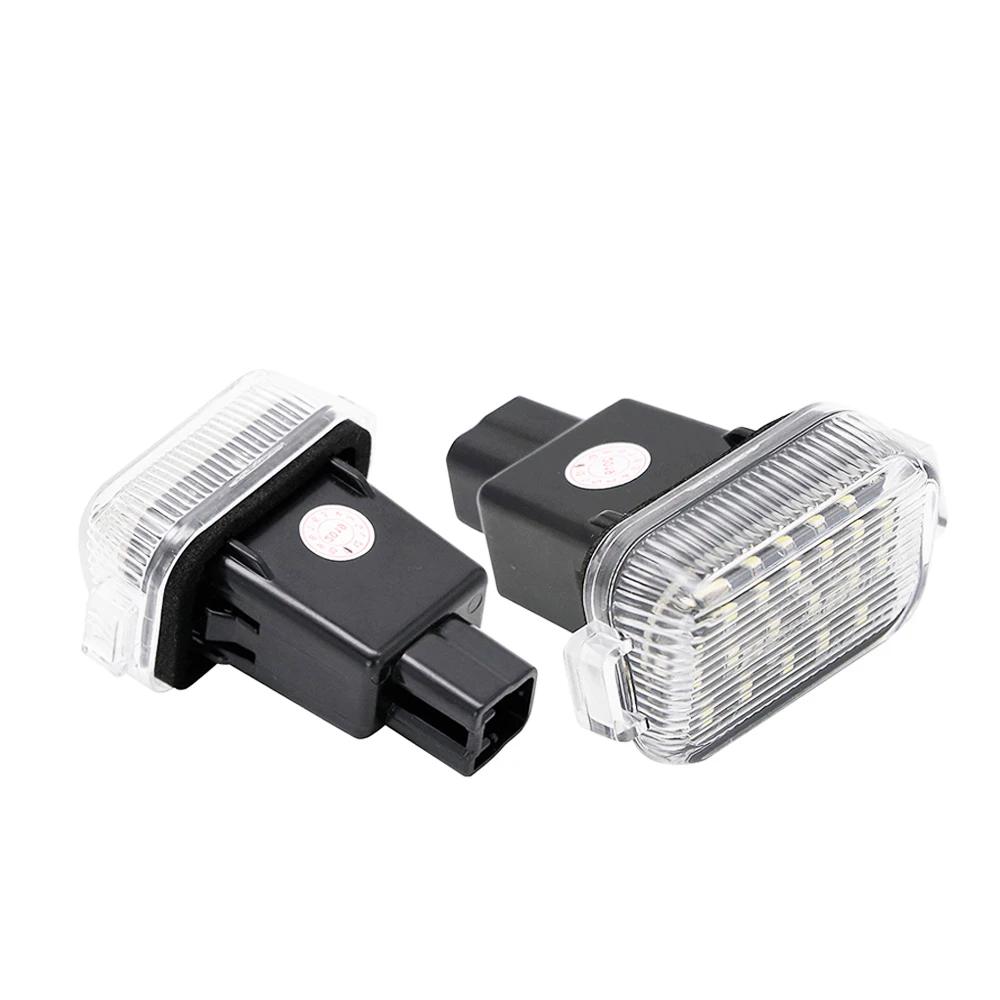 2Pcs Error Free White LED License Plate Light Number Lamp For Mazda A/T (Aka Mazda 6) 2014-2020 For Mazda3 Hatchback 2014-2018