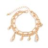 Hip-Hop Design Glossy Comma Pendant Necklace Personalized Simple Metal Chain Necklace Choker