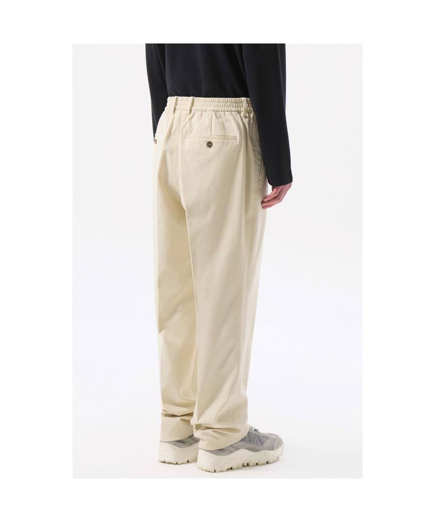 Keoseuuteommellou Ivory Tapered Fit Cotton Pants_Cwpas25111Ivx