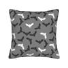 Halloween Bat Cartoon Pillowcase Printing Cushion Cover Decoration  Pillow Case Cover Bedroom Zipper