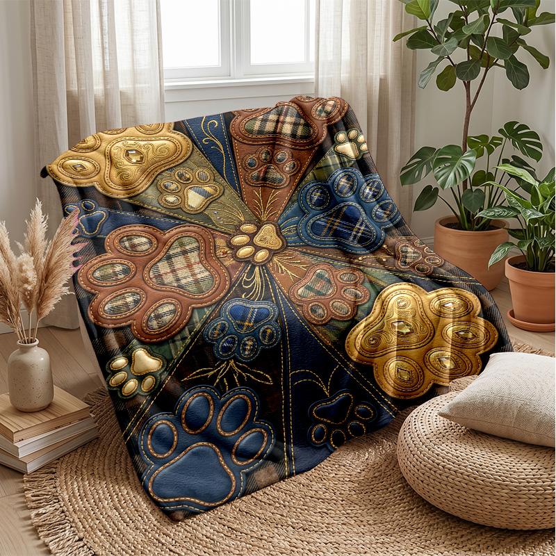 Palm Tree Bath Time Theme Blanket Lightweight Warm Flannel Blanket Decorative Throw Blanket for Home Decoration