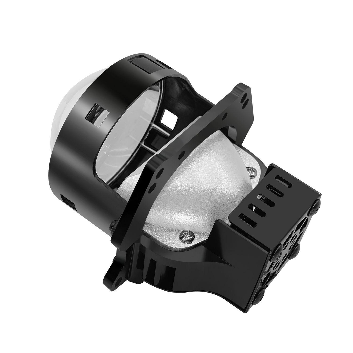 

3Короткий стиль Светодиодная би-оптическая линза Неразрушающая Одинарная линза-чашка Модифицированный автомобиль Автомобильный свет Модернизация системы освещения 3Short Style LED Single S