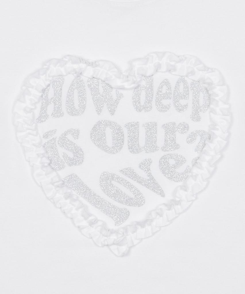 LUVISTRUE Lace Love Tee(White)