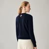 Zhaojun Women's 2025 A/W 100% Cashmere Round Neck Knit Sweater