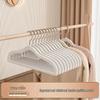20-Pack Seamless Non-Slip Stainless Steel Hangers
