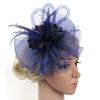 4in1 Fascinator Derby Headpiece with Earrings Necklace Lace Gloves For Horse Racing Party Masquerades Roleplay Headpiece