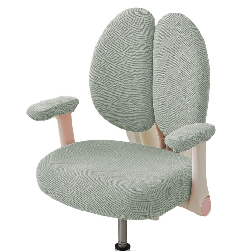 Quick Install Elasticized Chair Protectors Waterproof Polyester Fabric and Back Cover for Multiple Room Decoration