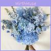 Blue Bouquet Plastic Silk Wedding For Ceiling Decoration And Arrangements Aisle
