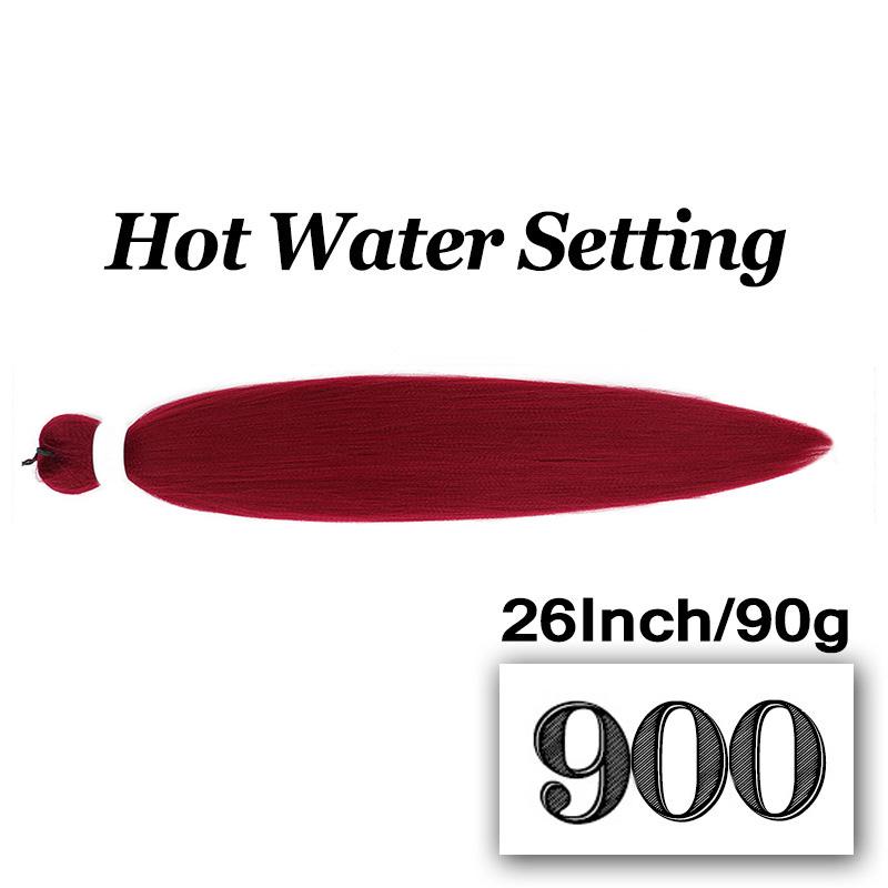 Braiding Hair Pre-stretched 26 Inch Hair Extensions for Afro Crochet Braids Synthetic Hair DIY Purple Pink Peach Red Jumbo Braid
