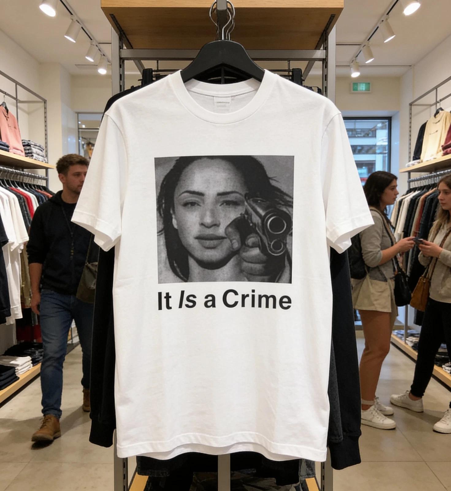 Sade Henryjawnson It Is A Crime T-Shirt 2XL