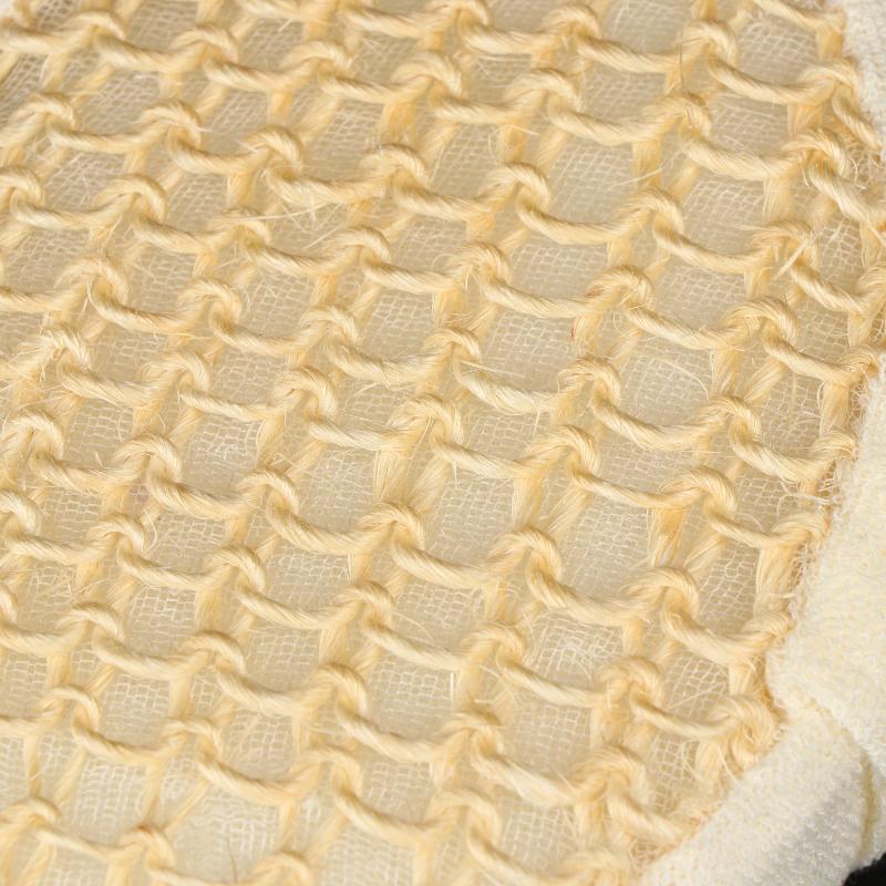 1Pcs Bath Ball New Sisal Elliptical Sponge Bath Brush Hemp Bath Towel Exfoliating Bath Artifact For Bathroom Spa Use
