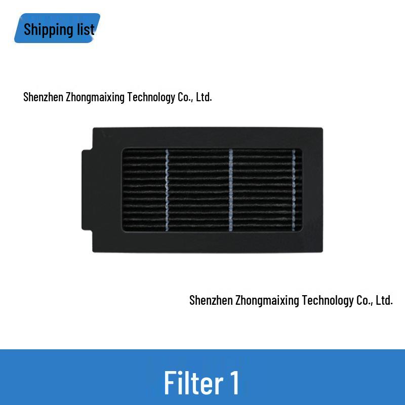 Ecovacs T50 PRO Robot Vacuum Cleaner Accessories: Filter, Mop Cloth, Side Brush, Dust Bag, Cleaning Solution