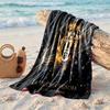 Juventus FC Druck Mikrofaser Strandtuch Schnelltrocknend Saugfähig Großes Handtuch für Strand Schwimmen Reisen