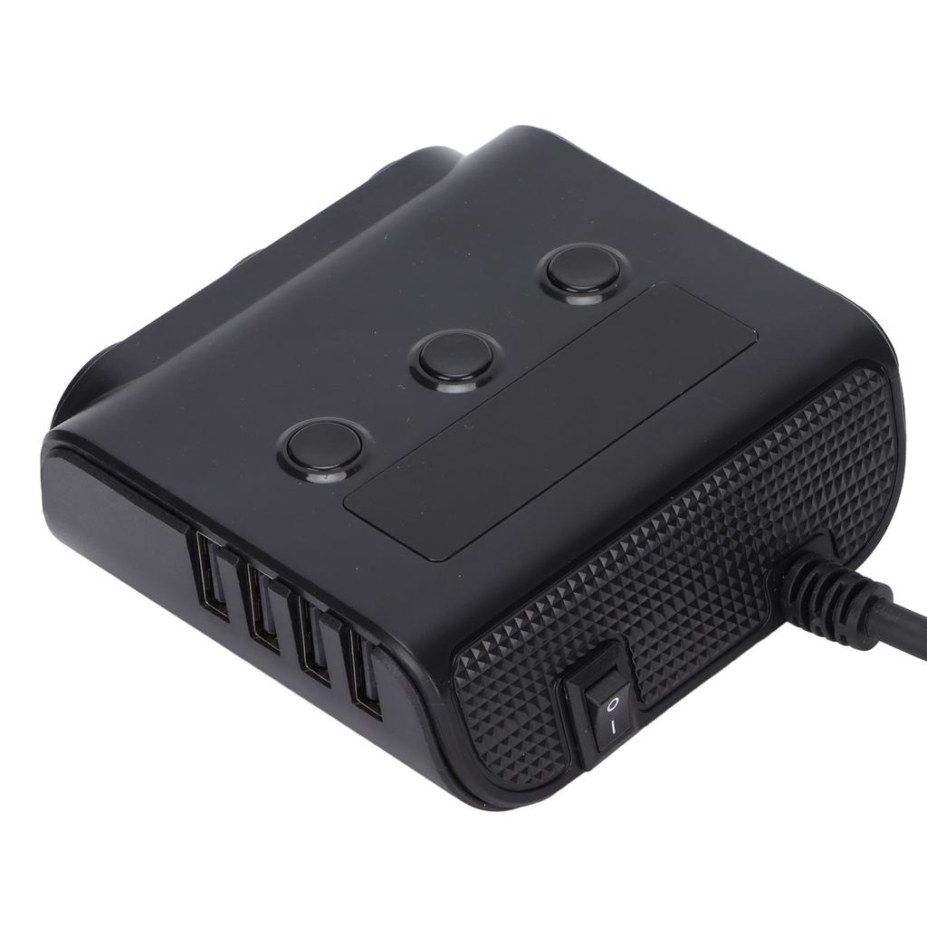 TR124 Car Cigarette Lighter Fast Charging Socket Charger for All Mobile Phones and Tablets