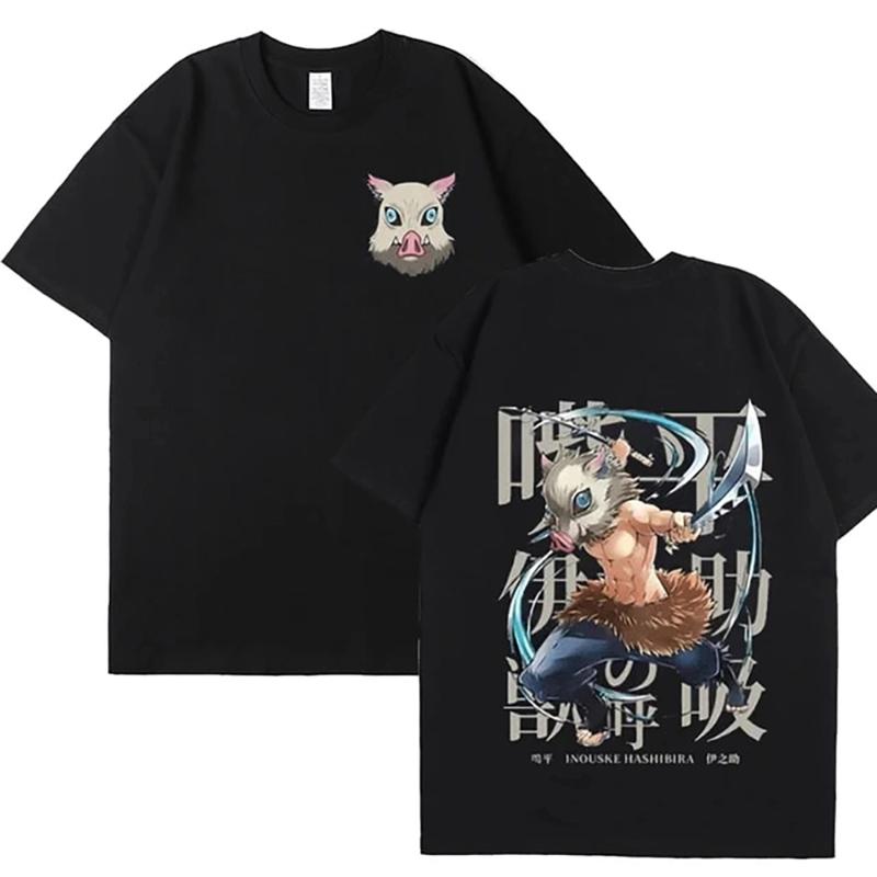 Anime Shirt Summer Fashion Men's T-shirt Funny Shirt Gym Beast Oversized Casual Round Neck Short Sleeve Cotton T-shirt Men's Top