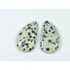 23.15Cts. Natural Dalmation Jasper (15mm X 25mm Each) Cabochon Match Pair SK-2520