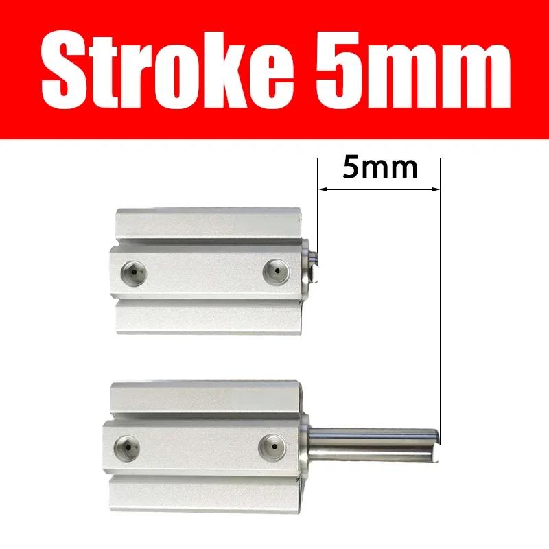 SDA Thin Cylinder Small Pneumatic 20/25/32/40/50/63/80X10X15X30X60 Cylinder Collection