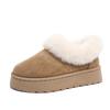 Thick-soled velvet thickened snow boots women's 2025 new winter Sangpo Village warm fluffy shoes Northeast cotton shoes