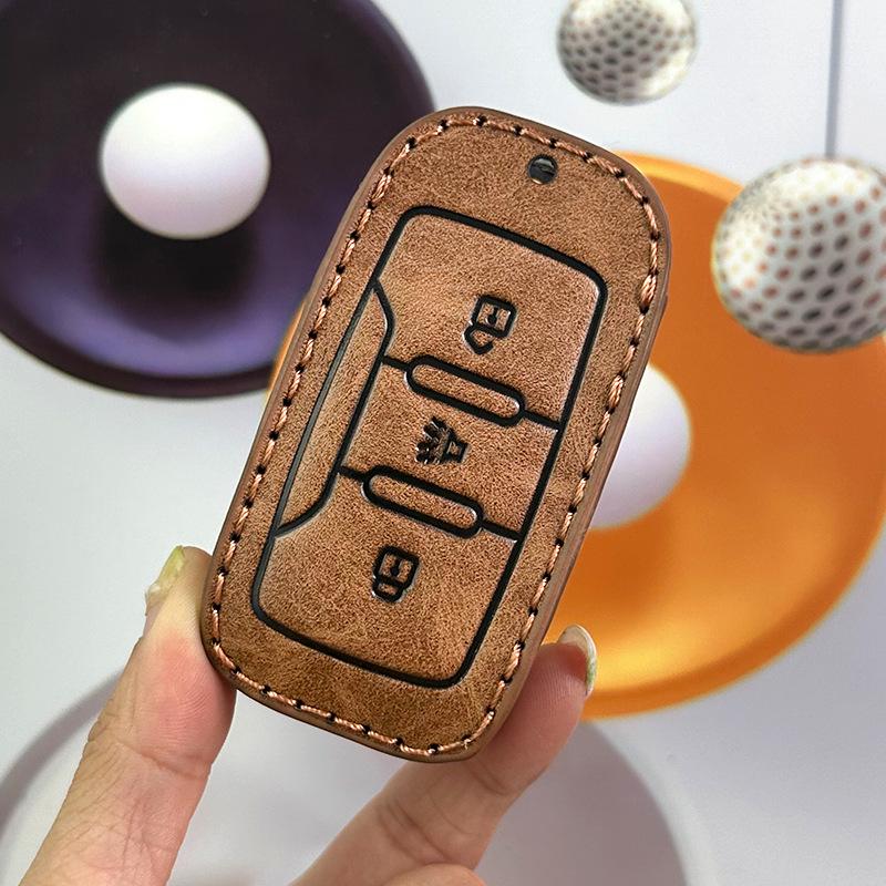 Jetour X70 Autoschlüsselhülle für Dasheng X70 Plus, Chery X90, Zilong X70S, Zhuge mit Premium-Schnalle