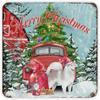 Christmas Metal Wall Art for Home Living Room Kitchen Decor