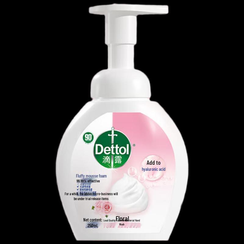 

Dettol Foaming Anti-Bacterial Hand Wash - Floral Scent