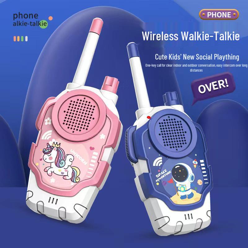 Children's Walkie-Talkies: Long-Distance Role-Playing & Educational Outdoor Toy - Perfect for Girls' Birthday Gifts