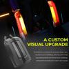 LED Saddlebag Tail Lights ABS Plastic Black Motorcycle Accessory Fit For Harley Touring Road Glide CVO/SE FLTRXSE 2023 2024 2025