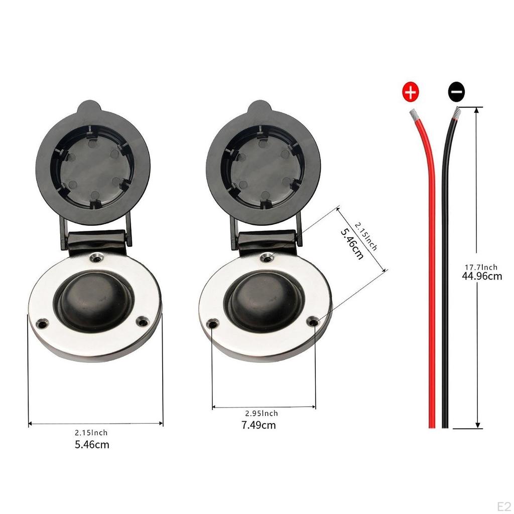 Vinci electric de ancora pentru barcă, întrerupător de picior de schimb, accesoriu compact de reparare, marin