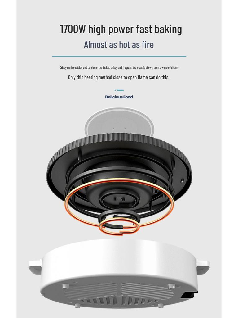 Bestseller Doppelzweck Elektro-Hot Pot & Barbecue-Grill - Großer Multifunktions-Haushaltskocher