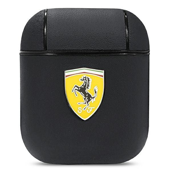 Ferrari Fesa2Lebk Airpods 1/2 Deksel svart/Black On Track Lær