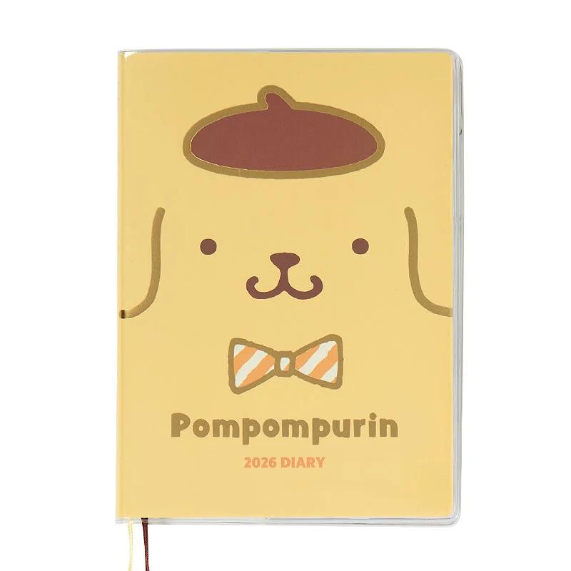 Sanrio Pompompurin B6 Diary ( Block Type ) 2026 Japan NEW