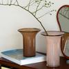 Modern Glass Vase Living Room Desktop Flower Vase Balcony Large Caliber Storage Flower Bottle Simple Home Decoration Accessories