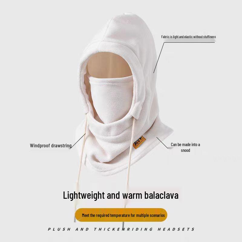 Winter Windproof Fleece Hat with Neck Guard for Men & Women - Skiing & Cycling