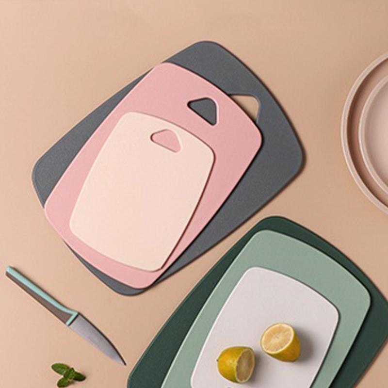 Cutting Boards for Kitchen Plastic Cutting Board Thick Chopping Boards Fruits Chopping Board Double Sided Fruit Cutting Board